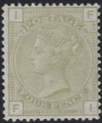 135646 1876 4D SAGE-GREEN PL.15 (SG153)(FI) FINE MINT.