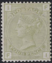 135646 1876 4D SAGE-GREEN PL.15 (SG153)(FI) FINE MINT.