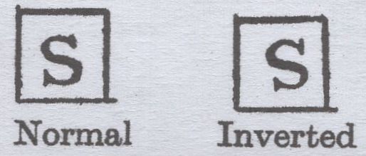 135721 1848 1D PL.78 (SG8)(SB CONSTANT VARIETY 'S' INVERTED SPEC BS67b).