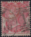 137344 1862 3D SMALL UNCOLOURED CORNER LETTERS, THE THREE DIFFERENT SHADES, GOOD TO VERY FINE USED (SG75-77).