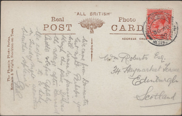 138135 BROUGH, WESTMORLAND CANCELLATIONS (5 ITEMS) 1920-1936.