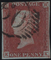 138601 1847 1D PL.76 (SG8)(KK RE-ENTRY SPEC BS65b) FINE USED.