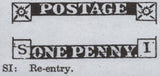 139286 1844 1D PL.47 (SG8)(SI RE-ENTRY SPEC BS36a) FINE USED.