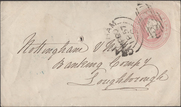 139697 GROUP 'GRANTHAM/321' SIDEWAYS DUPLEX, 1857-1861 (FOUR ITEMS).