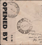 140067 1941 AIR MAIL WIMBORNE, DORSET TO BRAZIL WITH 2/6 BROWN (SG476).