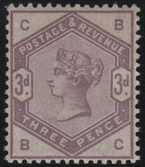 61831 1883 3D LILAC (SG191) FINE MINT.