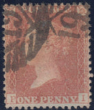 101814 - PL.46 MATCHED PAIR LETTERED PI ON BLUED (SG29) AND WHITE PAPER (SG40).