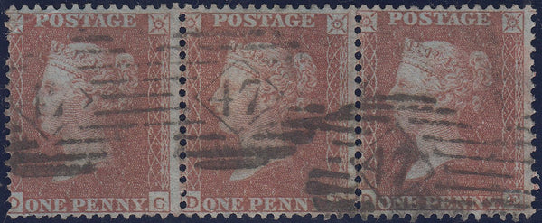 107794 - PL.17 (DC DD DE) STRIP OF THREE (SPEC C6).