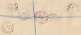 108095 - 1941 REGISTERED MAIL GLASGOW TO USA/2/6 BROWN (SG476).