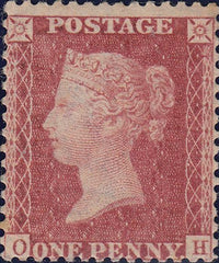 109215 - PL.57 MATCHED PAIR LETTERED OH IN MINT AND USED CONDITION (SG40 X 2).