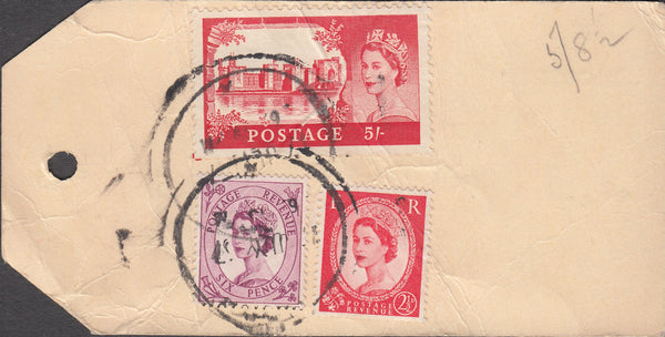 109758 - 1957 BANKER'S SPECIAL PACKET/5S CASTLE ISSUE.