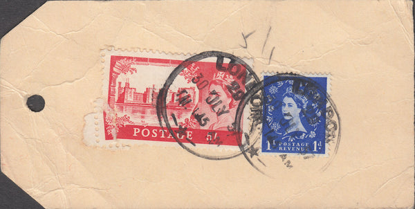 109766 - 1957 BANKER'S SPECIAL PACKET/5S CASTLE USAGE.