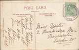 111017 - 1911 DORSET/TOLLER PORCORUM RUBBER DATE STAMP.