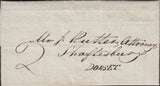 111435 - 1842 DORSET/"WOODYATES" DATE STAMP (DT748).