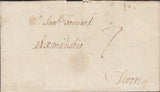 111596 - 1778 DORSET/"BLANDFORD" HAND STAMP (DT24).