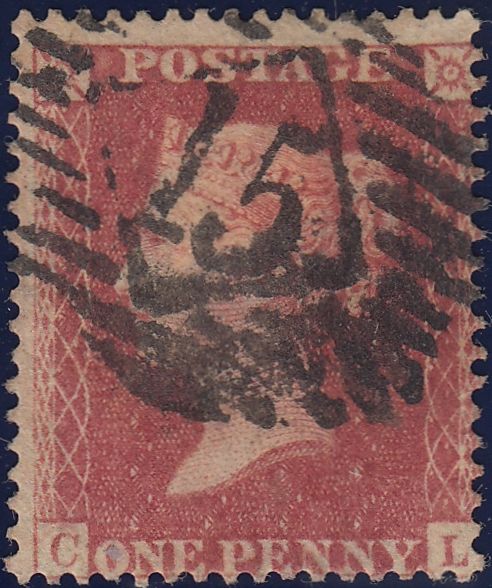 111667 - 1858 DIE 2 1D PL.52 (CL) PERFORATION 16 (SG36).