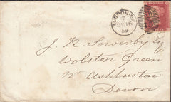 111830 - 1859 LONDON/"CLIFTON TER BROMPTON" UDC.