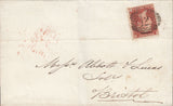 114136 PL.33 (AL) BRIGHT ORANGE-BROWN (SG29/33 SPEC C8(5) ON COVER LONDON TO BRISTOL.