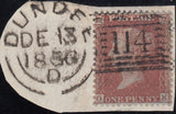 115293 1856 "DUNDEE/114" EXPERIMENTAL DUPLEX STATE 4/PL.35 (OK)(SG29).