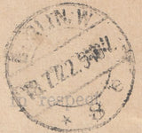 115399 1922 REGISTERED MAIL LONDON TO BERLIN.