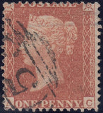 116180 PL.9 MATCHED PAIR LETTERED AC S.C.16 (SG21) AND L.C.14 (SPEC C6).