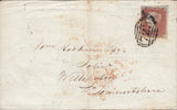 117590 1850 HANTS/'NORTHAM' UDC ON COVER.