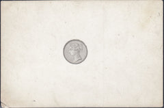 117795 1879 TENDER ESSAY HEAD DIE PROOF BY DE LA RUE.