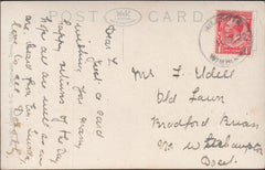 119937 1922 DORSET/'HILLBUTTS WIMBORNE' RUBBER DATE STAMP.