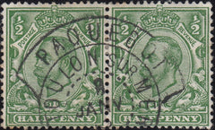 121023 1912 ½D DOWNEY (SG344) USED IN FRANCE.