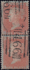 121380 PL.42 PALE BROWN-ROSE SHADE (SG32) VERTICAL PAIR (DK EK).