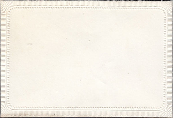 121670 CIRCA 1880 UNUSED LADIES ENVELOPE WITH CALLING CARD.