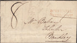 125856 1819 MAIL CHIRK TO BEWDLEY WITH 'SHIFFNALL/PENNY POST' HAND STAMP (SH550).