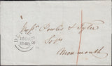 132203 COLLECTION OF DEVIZES, WILTSHIRE, POSTMARKS 1836-1886.