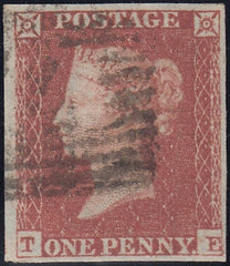 132689 1853 1D PL.170 (SG8)(TE) MISSING IMPRIMATUR LETTERING.