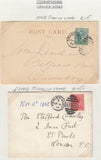 132770 COLLECTION OF 'CRAVEN ARMS', SHROPS CANCELLATIONS/USAGES.