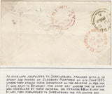 132776 COLLECTION OF ENVELOPES/CANCELLATIONS FROM THE VILLAGE OF CLEOBURY MORTIMER, SHROPSHIRE.