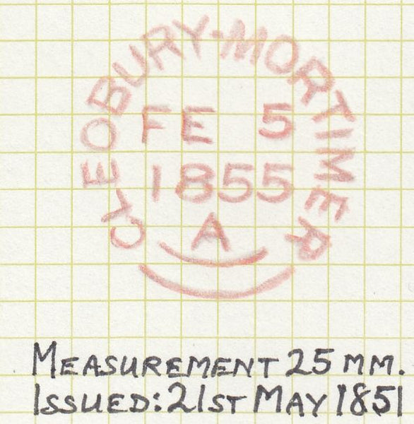 132776 COLLECTION OF ENVELOPES/CANCELLATIONS FROM THE VILLAGE OF CLEOBURY MORTIMER, SHROPSHIRE.