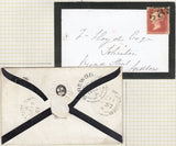 132776 COLLECTION OF ENVELOPES/CANCELLATIONS FROM THE VILLAGE OF CLEOBURY MORTIMER, SHROPSHIRE.