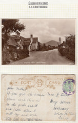 132785 COLLECTION OF USAGES AND CANCELLATION FROM THE VILLAGE OF 'LEEBOTWOOD' IN SHROPSHIRE.