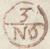 132873 1717-1718 FREE MAIL FROM SALOP TO LONDON WITH 'SALOP' STRAIGHT LINE HAND STAMP (SH569b).