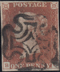 134349 1841 1D RED PL.8 (SG7)(BG).