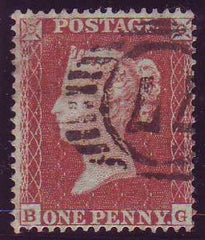 65085 1854 DIE 1 1D PL.204 S.C.16 (SG17)(BG), USED.