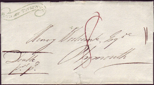 67137 - DEVON - THE "TAVISTOCK SCROLL" (DN1335). 1827 lett...