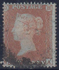 68000 - 1854 1d reserve pl.5 S.C.16 lettered MA (SG17) goo...