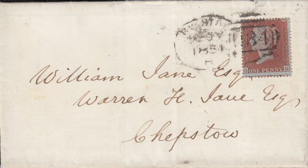 74914 - BRISTOL TYPE A SPOON (RA25)/Pl.178(OG)(SG17). 1854...