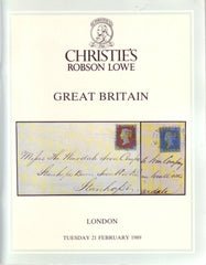 78912 - GREAT BRITAIN: Christie's Robson Lowe auction cata...