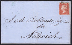 88840 - PL.1 (OH) (Spec.C6). 1855 wrapper London to Norwic...