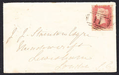 88861 - PL.44 (HK) (SG40)/HANTS. 1860 envelope Alton to Lo...