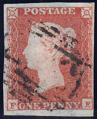 89479 - PL.106 (FE)(SG8). Good to fine used 1d pl.106 (SG8)