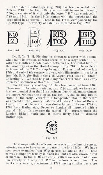 91005 'THE POSTMARKS OF GREAT BRITAIN and IRELAND PART II' B...